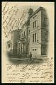 Villars les dombres ecole des Filles carte postale ancienne