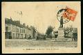 Pithiviers Mail Sud Statue Duhamel carte postale ancienne
