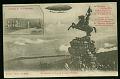 Bussang Dirigeable JUMENTERIE carte postale ancienne