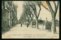 Pierrelatte avenue gare carte postale ancienne