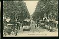 Marseille Cours Belsunce tramway carte postale ancienne