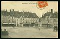 Pithiviers La Place du Martroy carte postale ancienne