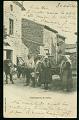 Chatelguyon attelage de boeufs carte postale ancienne
