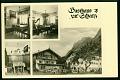 Kufstein Gasthaus zur Schanz Harfe alte Ansichtskarte