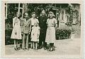 Doms�hl Familie altes Foto Heimatbeleg
