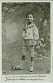 Garcon DIABOLO jonglage jouet carte postale ancienne