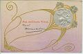 Jugendstil art nouveau Carte postale ancienne