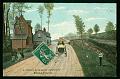 Bellengreville Automobile Bolide carte postale ancienne