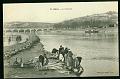 Agen Lavandieres Brouette carte postale ancienne