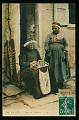 Dentelliere Kl�ppeln Lace-making carte postale ancienne