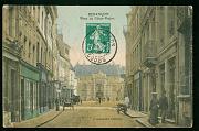Besancon Place de l etat major carte postale ancienne