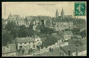 Chaumont Rue Vue carte postale ancienne
