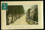 Evreux Allee des Soupirs carte postale ancienne