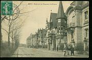 Metz Bd de l Empereure Guillaume carte postale ancienne