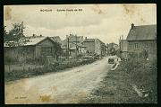Morsain Entree Route de Vic carte postale ancienne