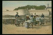 Concarneau Secherie de Sardines carte postale ancienne