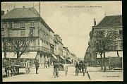 Vitry le Francois La Rue de Vaux carte postale ancienne