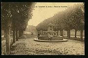 Taverny Place de Vaucelles carte postale ancienne