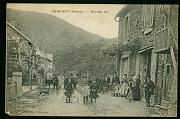 Penchot Nouvelle rue Decazeville carte postale ancienne