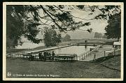 Le Bassin de natation du Domaine de Wegimont carte postale