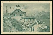 Ottohaus gegen Schneeberg alte historische Ansichtskarte