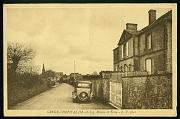 Gruge l Hopital Mairie et ecole carte postale ancienne