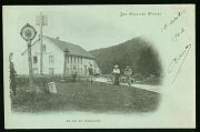 Au Col de Bonhomme RESTAURANT carte postale ancienne