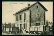 Lembeye La gare carte postale ancienne