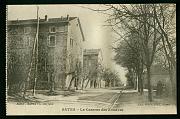 Batna La Caserne des Zouaves carte postale ancienne