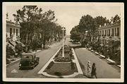 La Baule Automobile Avenue Pavie carte postale ancienne