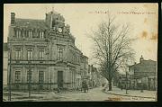 Gaillac Caisse d Epargne attelage carte postale ancienne