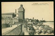 Corbeil locomotive Moulins Peniches carte postale ancienne