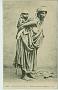 Nu Bedouine carte postale ancienne Tampon bateau militaire