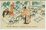 A Noyer Paris ( Nadar ?) carte postale ancienne serveur Bar