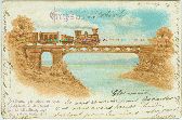 68 Altkirch Eisenbahn Strukturkarte Carte postale ancienne