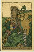 56329 Ruine Rheinfels St. Goar Rhein alte Ansichtskarte