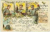 57340 M�rchingen Post Soldat Milit�r alte Ansichtskarte