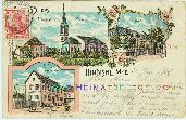 67150 Hindisheim Alphonse Meyer Gasthaus alte Ansichtskarte