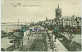 50000 K�ln Albert Heimann Bahnhof Wagon alte Ansichtskarte
