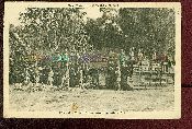 38 Chambaran affut chenille militaire Carte postale ancienne