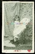 D�j� coquette enfant Carte postale ancienne