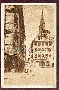 67 Strasbourg march� Cochons Carte postale ancienne
