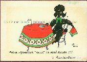 73 Aix-les-Bains Poni chien Carte postale ancienne
