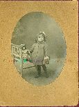 Enfant jouets Poup�e Carte postale ancienne