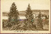 25 Malbuisson Villa Monjoye Lac Carte postale ancienne
