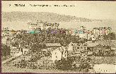 64 Hendaye maisons dans les jardins Carte postale ancienne