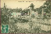 64 Cambo-les-Bains Pont Suspendu Carte postale ancienne