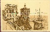 06 Nice Restaurant Carte postale ancienne