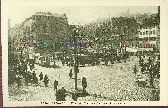 42 Saint-Etienne March� tram Carte postale ancienne