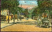 31 Luchon Rue avec voitures Carte postale ancienne